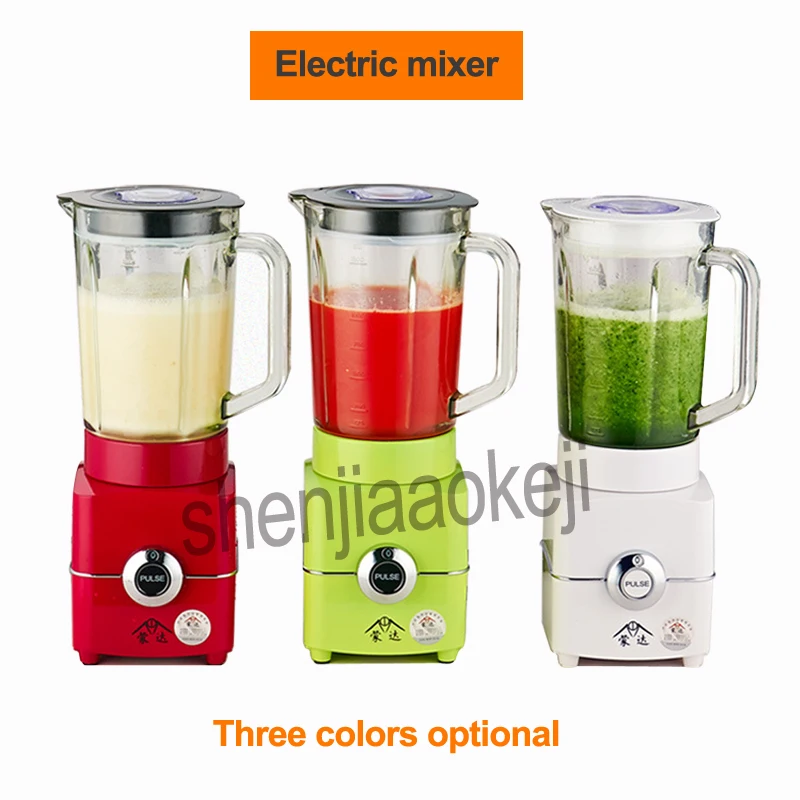 Food blender Electric Fruit vegetable Juicer for Juice/Ice/Meat /soy milk/grinding 1.5L mixer ice sand machine 220v 500w 1pc