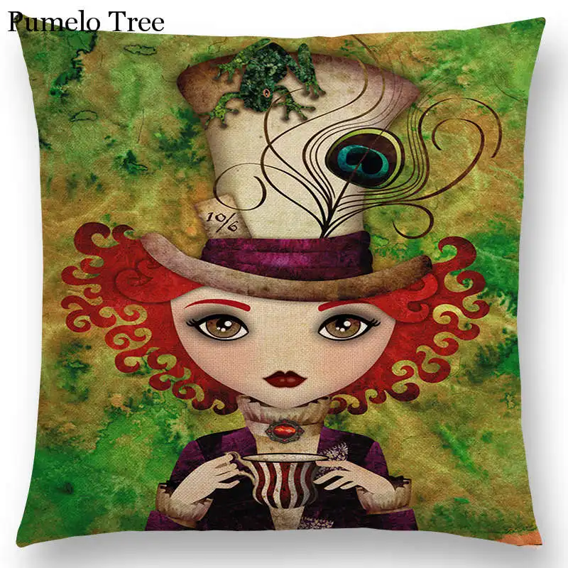 Алиса Русалка Опавшая ангел леди Хаттер вороны луна королева клоун девушка