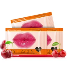 5 шт. изображения Кристалл Коллаген для губ маска уход за кожей, увлажнение эссенция подушечуи для ухода за губами от старения против морщин набор патчей Гель для макияжа