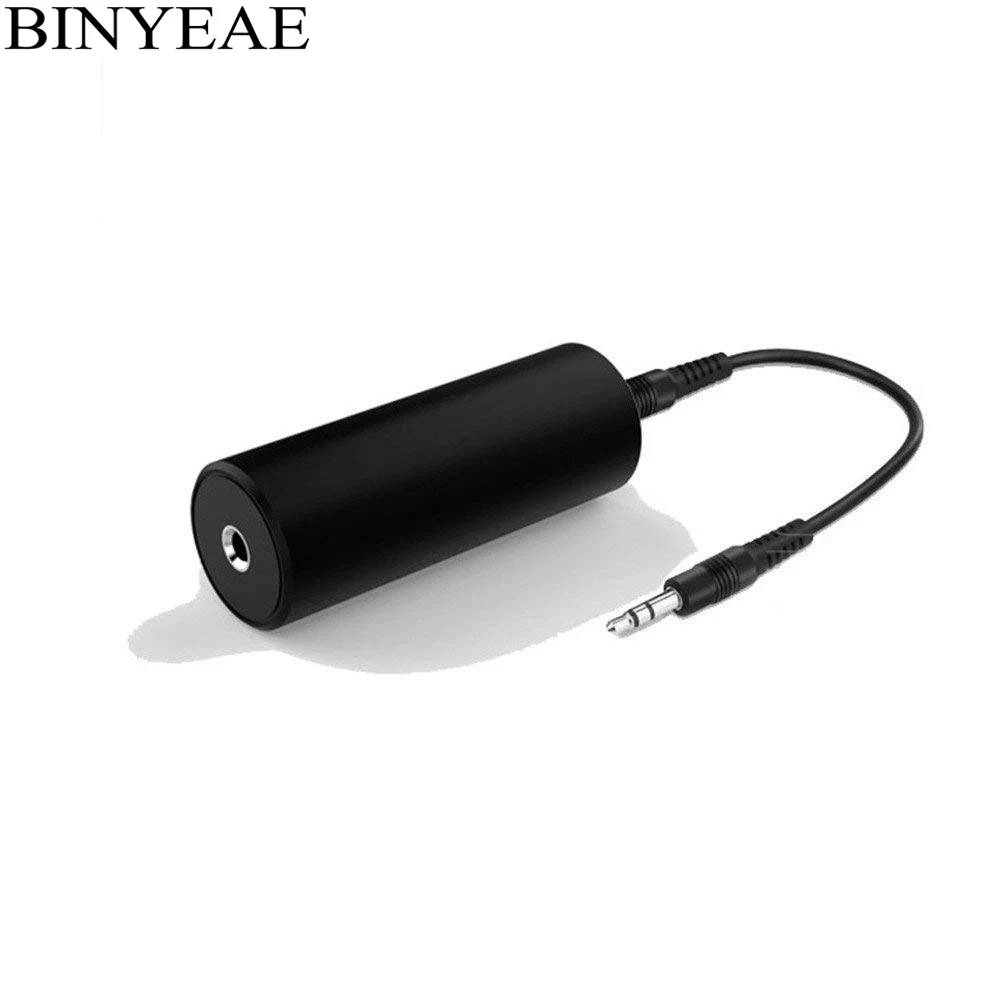 Analog RCA Aux 3.5mm to Stereo Audio Ground Loop Noise Isolator Hum Filter Buzz Remover for Car Home Speaker PC Headphones | Электроника