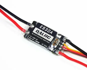 

7-32V ES30A Electronic Switch 30A Relay Controller Max 100A UAV Water Pump Power For RC FPV Plant Protection Drone