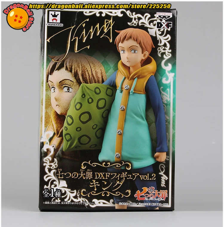 Японское аниме &quotNanatsu no Taizai&quot оригинальная коллекция Banpresto DXF рисунок король|nanatsu