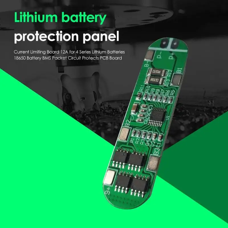 Литий-ионный аккумулятор 18650 зарядное устройство PCB плата защиты BMS сотовый модуль