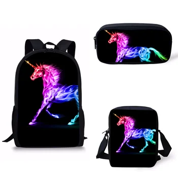 

Customized Unicorn School Bag School Backpack for Girls Boys Orthopedic Schoolbag Backpacks Child Book Pencil Bag Unicorn Print9