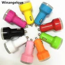 Winangelove 1000 шт./лот Best качество 2.1a и 1.0a Dual USB Порты и разъёмы автомобиля Зарядное устройство адаптер для iPhone 7 6 5 5S для Samsung S7 s6 S4 S5