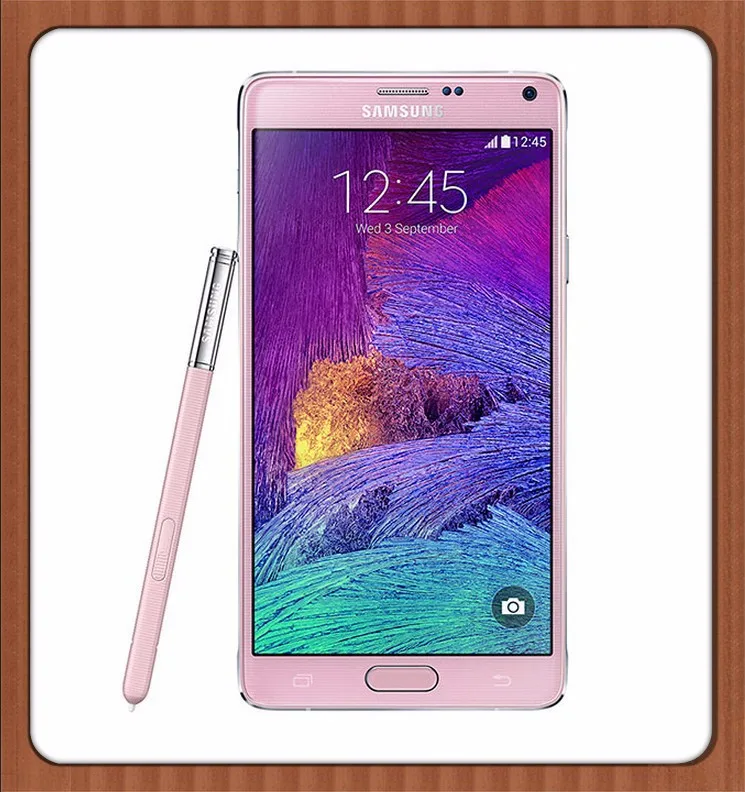 Samsung Galaxy Note 4 N910F разблокированный GSM 4G LTE Android мобильный телефон четырехъядерный 5," 16 МП ram 3 ГБ rom 32 Гб дропшиппинг