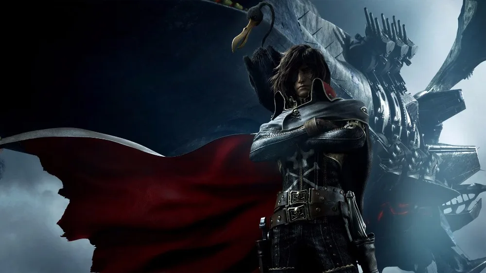 космический пират харлок 2013. космический пират на русском. пират капитан харлок корабль. космические пираты фильм 1983. космические пираты.