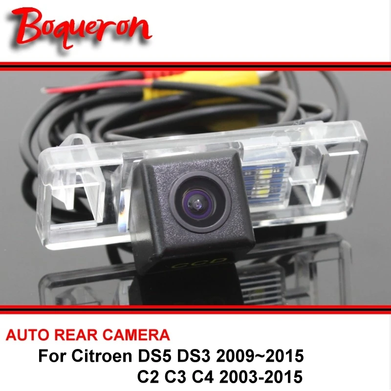 

For Citroen DS5 DS 5 DS3 DS 3 C2 C3 C4 2003~2015 Rear View Camera Reversing Camera Night Vision Car Back up Camera HD CCD