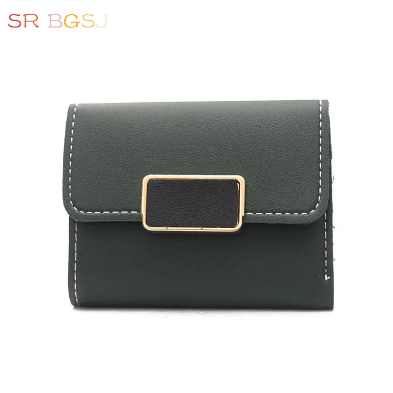 

Free Shipping Lady Women Mini Money Purse Card Holder Trifold Fashion Short Wallet