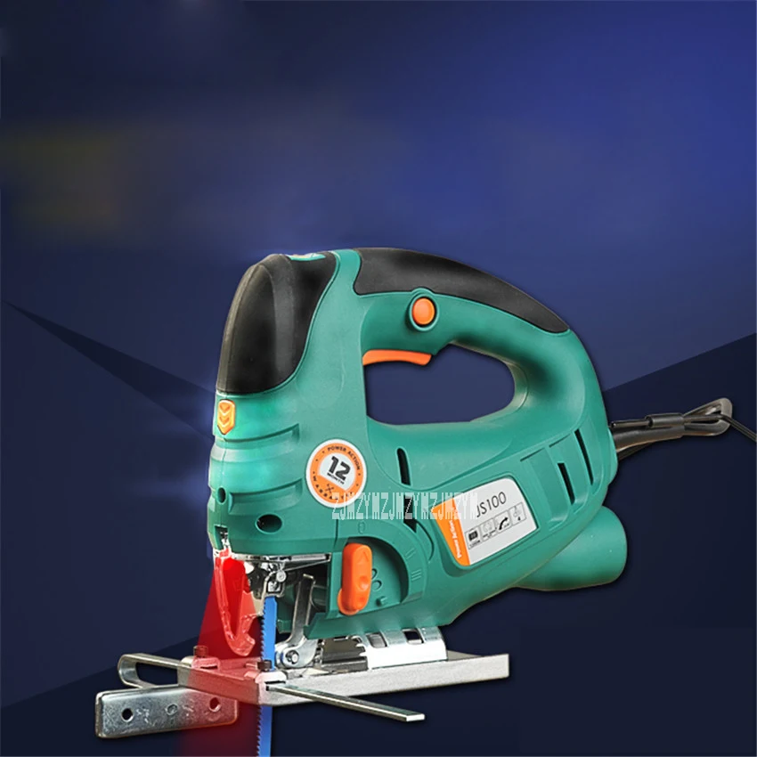 

New JS100C Professional Electric Curve Saw Multi-function Mini Home Laser Curve Saws Woodworking Tools Laser Chainsaw 220v 800W