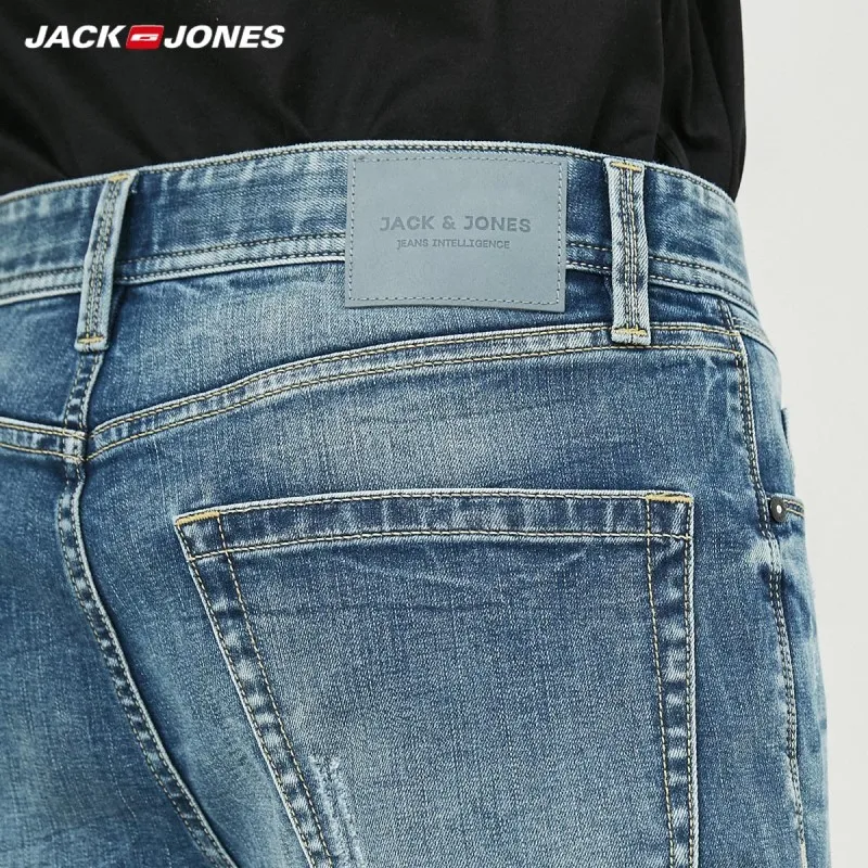 JackJones мужские узкие джинсовые шорты с потертостями J | 218243517|Шорты|
