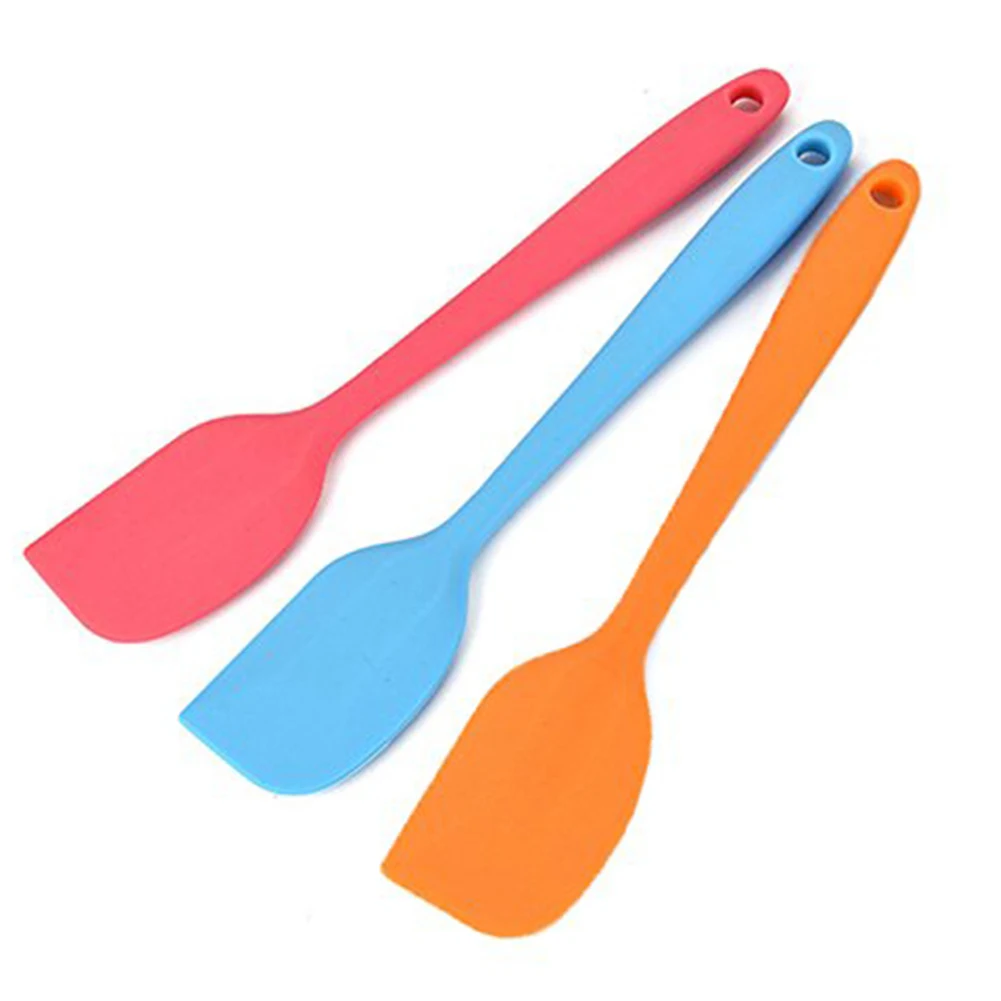Silicone Spatula Heat Resistant Non-Stick Flexible Rubber With Solid Stainless Steel Kitchen Essential Gadget Premium Scraper Sp | Дом и сад