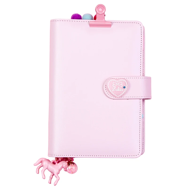 

Korea Ins Pink Girl Heart Book Book Leaflet Book Set Small Fresh Travel Diary Notebook