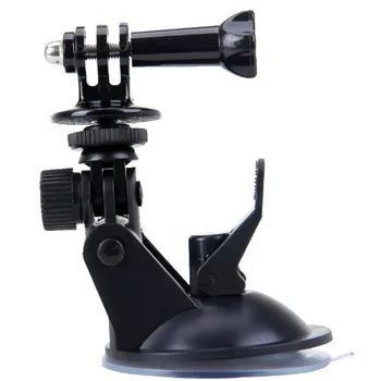 

Car Suction short Cup Mount Holder Tripod Mount Adapter For Gopro Hero7 6 5 4 3+ 3 sjcam sj4000 aluminum for xiao yi Accessories