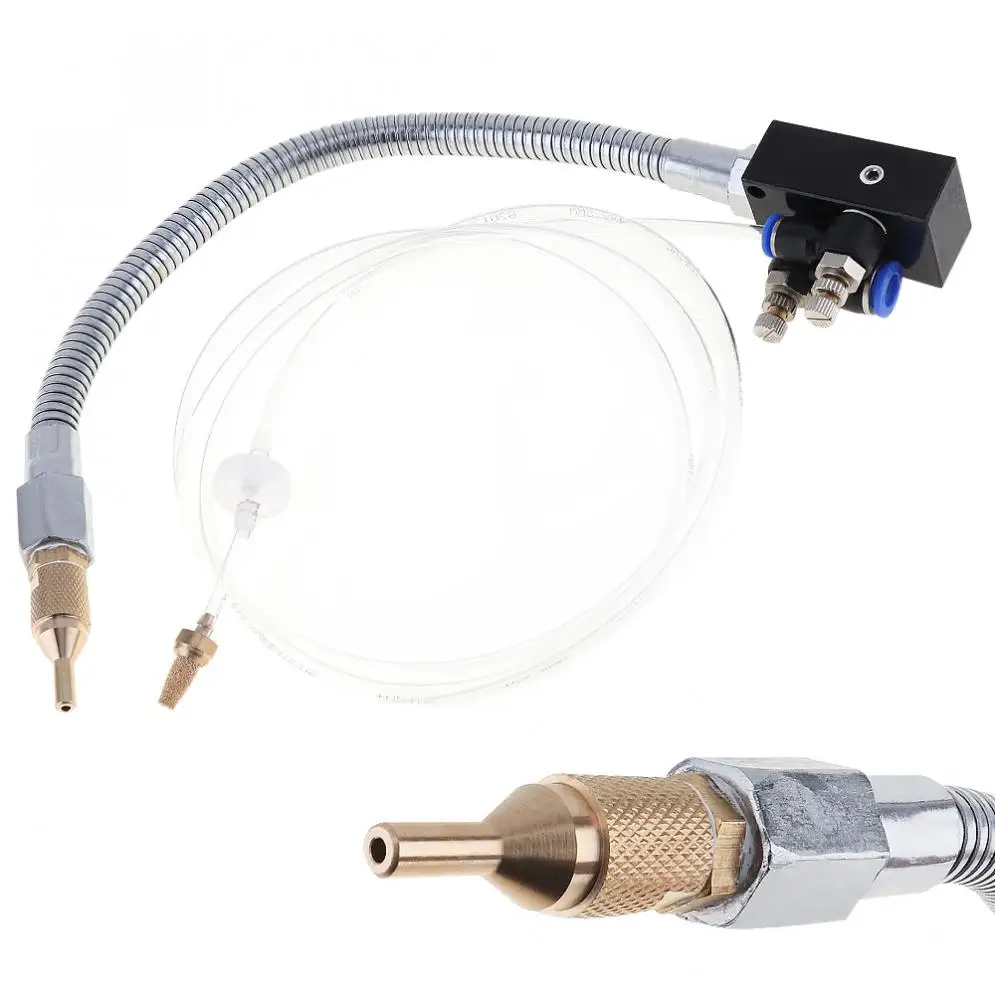 Precision Mist Coolant Lubrication Spray System with Check Valve and