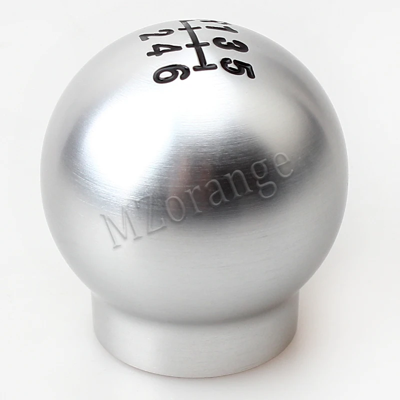 MXORANGR New Alumium Sport Racing 6 Speed Manual Transmission Gear Shift Knob For Focus ST Fiesta ST black