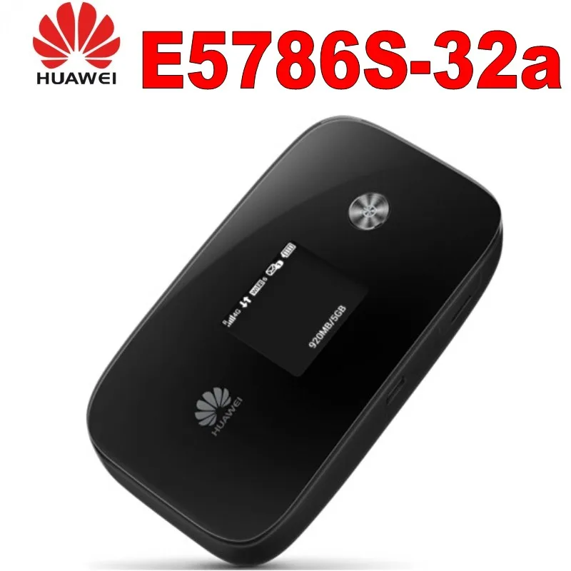 Открыл новый оригинальный HUAWEI E5786s-32a с антенной 4G LTE Advanced CAT6 300 Мбит/с 4G Карманный wifi-роутер Мобильная точка доступа