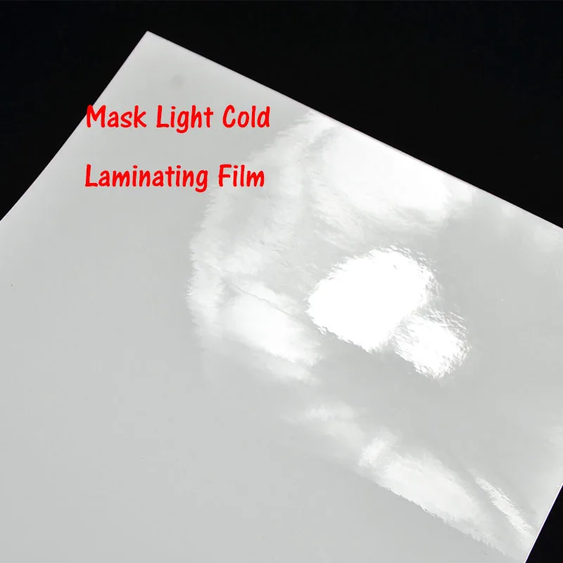Светильник высокого качества, пленка для холодного ламинирования A4 X 50 листов, специально для продвинутых фото постеров, толщина пленки 80Mic