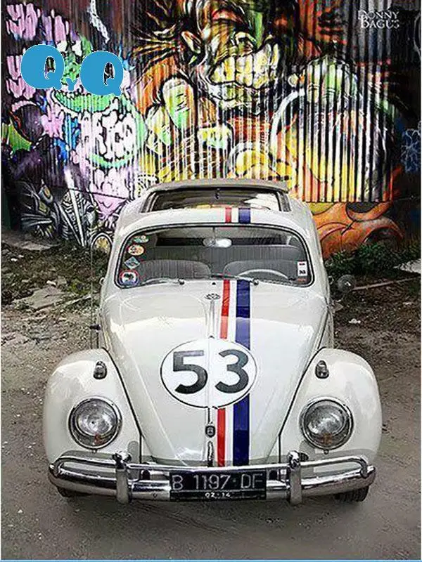 

5D DIY full diamond painting white car embroidery cross stitch rhinestones pictures wall decor christmas decorations