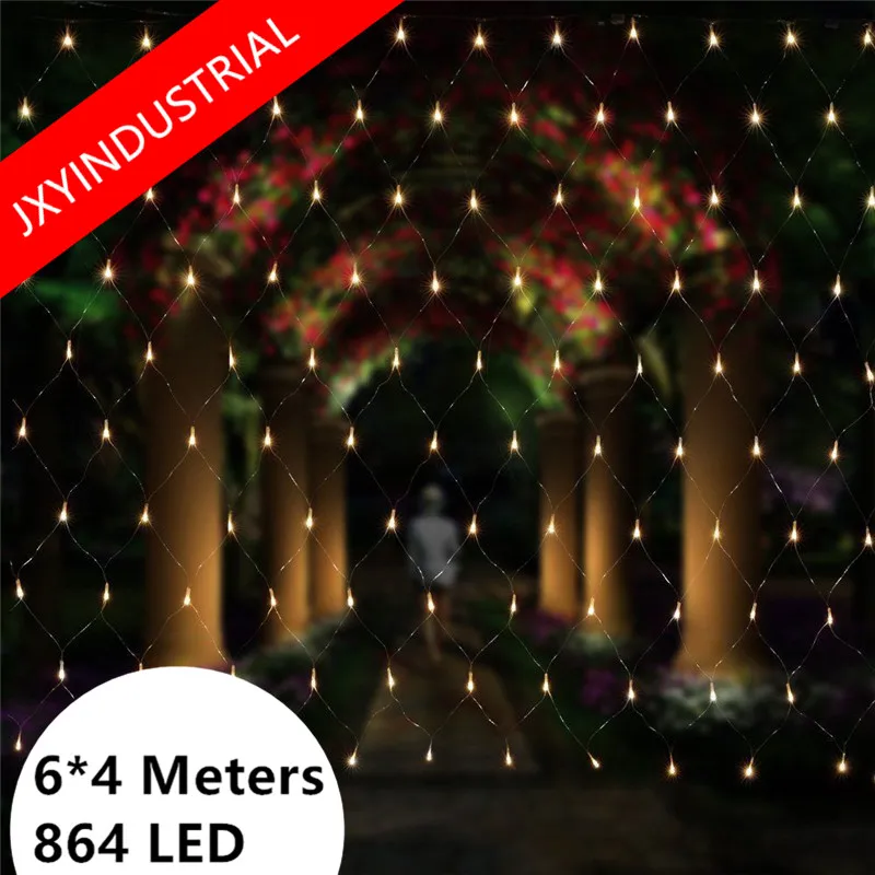 

led net light 1.5meter*1.5meter/3meter*2meter/6meter*4meter 96leds/204leds/864leds