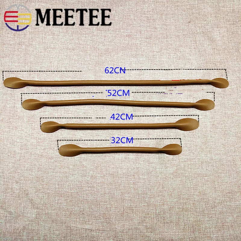 Meetee 5 пар 32/42/52/62 см PU сумка на ремне с ручками кожаные ремесла плечевой ремень