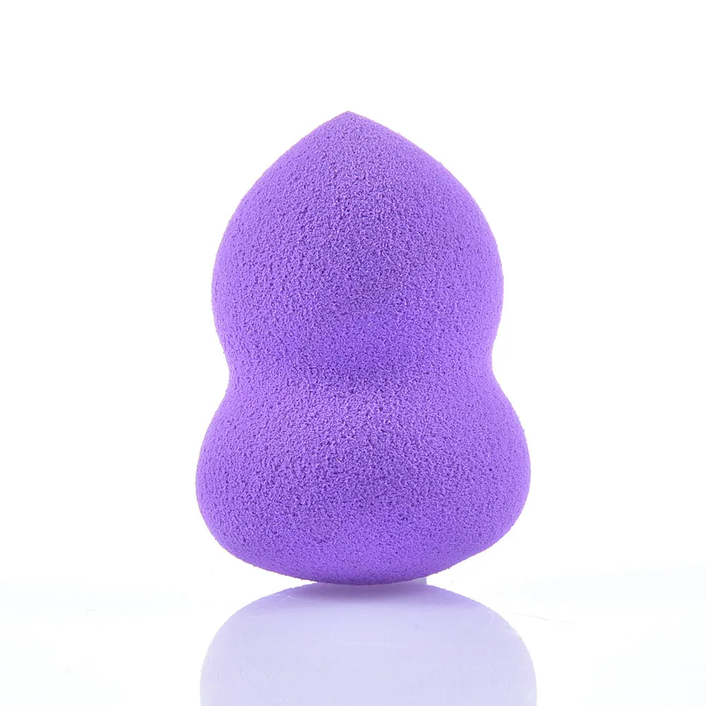 Pooypoot Косметическая пуховка, основа для макияжа, спонжи, пудра, консилер, Смешанная пуховка для макияжа, форма тыквы, косметические необходимые инструменты - Цвет: Purple
