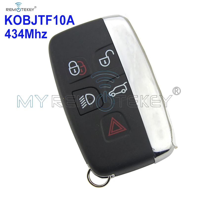 

Remtekey smart key 5 button for Range rover sport key 434mhz PCF7945 KOBJTF10A keyless entry car key for LandRover key