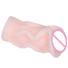 Hot Sell Silicone Vagina Soft Realistic Pussy Masturbadores Real Vagina Rubber Pussy Sex Products for Men