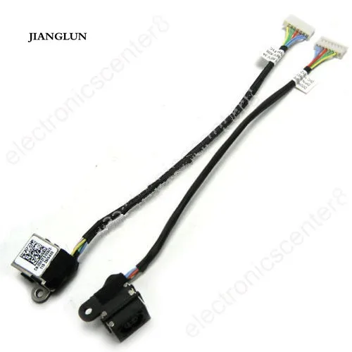 

JIANGLUN NEW! AC DC-IN POWER JACK CABLE HARNESS DD0R03PB001 0H3T2 FOR DELL INSPIRON 17R N7110