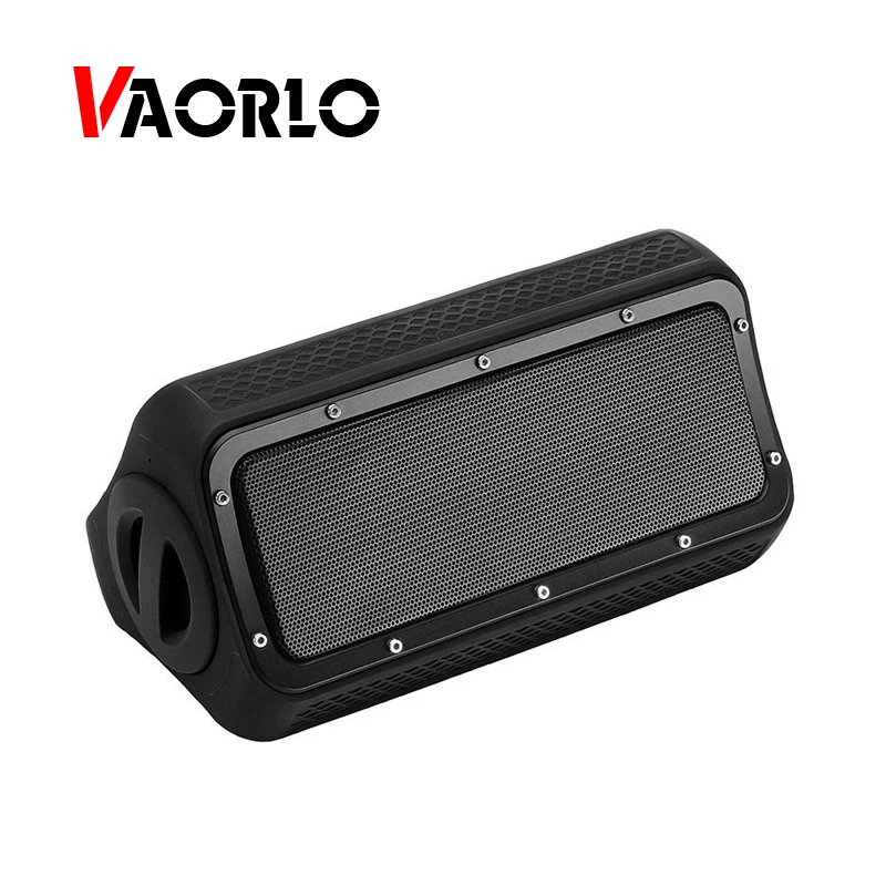 

VAORLO Portable TWS Wireless Speaker IP55 Waterproof Outdoor Stereo Speakers Bluetooth 4.2 EDR 2*10W Hands free Call Speaker