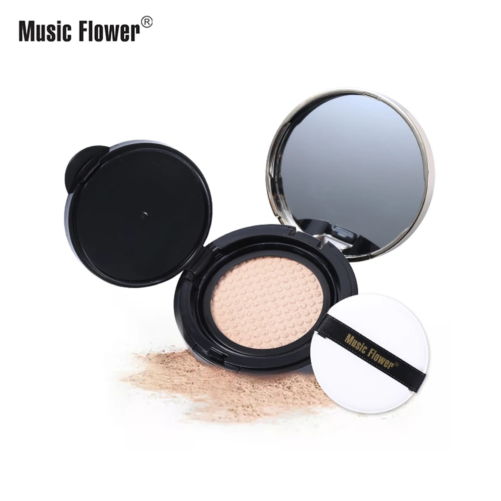 Music Flower новая матовая и увлажняющая Подушка BB крем Палитра естественных уход за