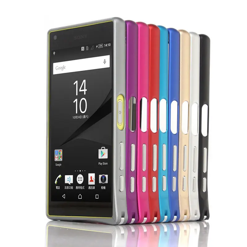 Для Sony Xperia Z5 mini Гиппокампа пряжки Металлический Корпус Алюминиевый Бампер рамка