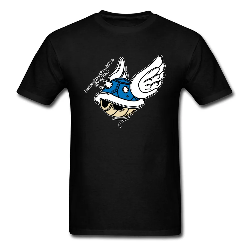 Destroying Friendships Customized Top T-shirts for Men Cotton Fabric Summer/Autumn Tops Shirts Tee-Shirts Designer Round Neck |