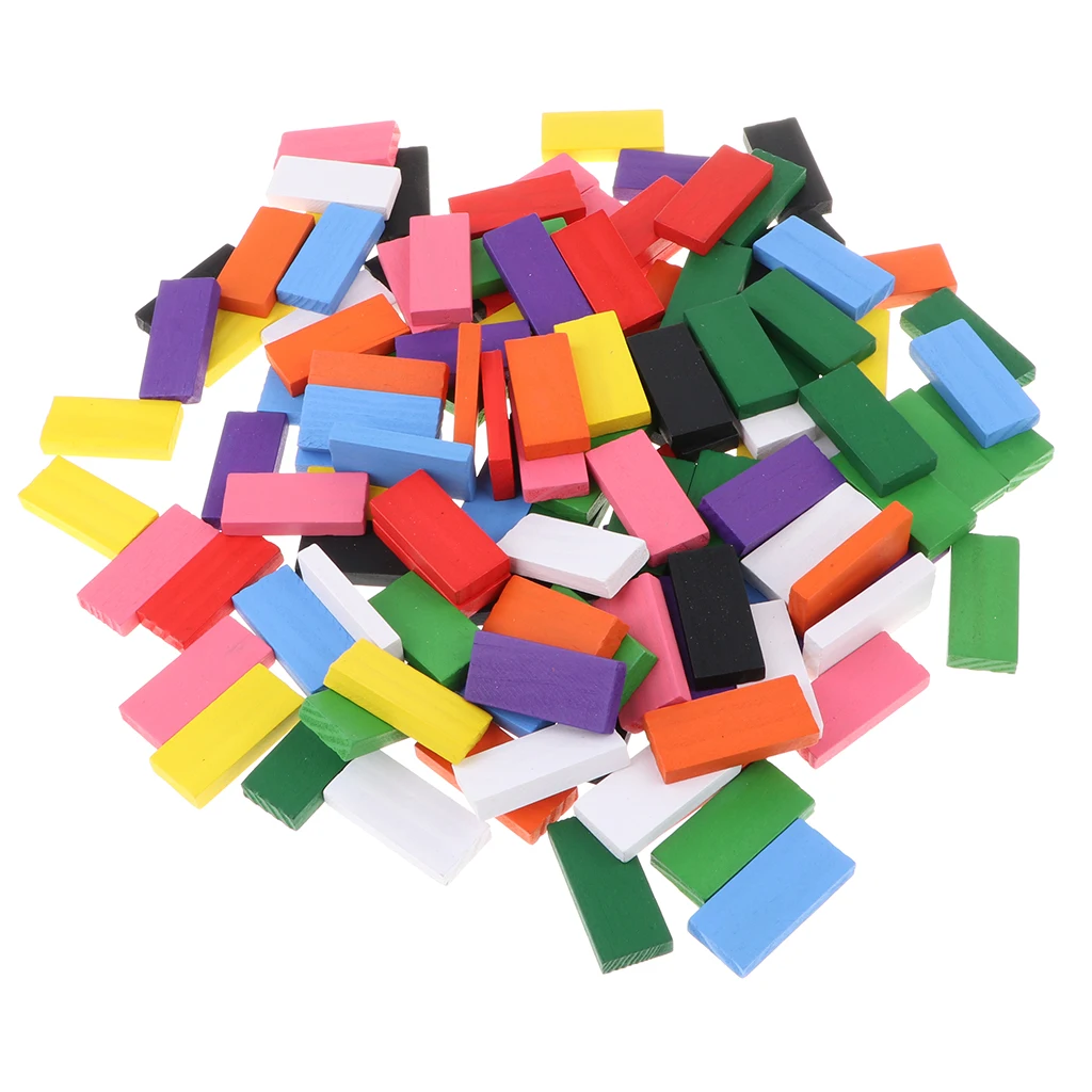 wooden domino blocks