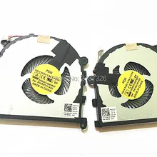 Процессор охлаждение ГПУ вентилятор для Dell XPS15 9560 Вентилятор Кулер Радиатор P/N: RVTXY-A00 P/N: 36CV9-A00 одна пара Вентилятор охлаждения