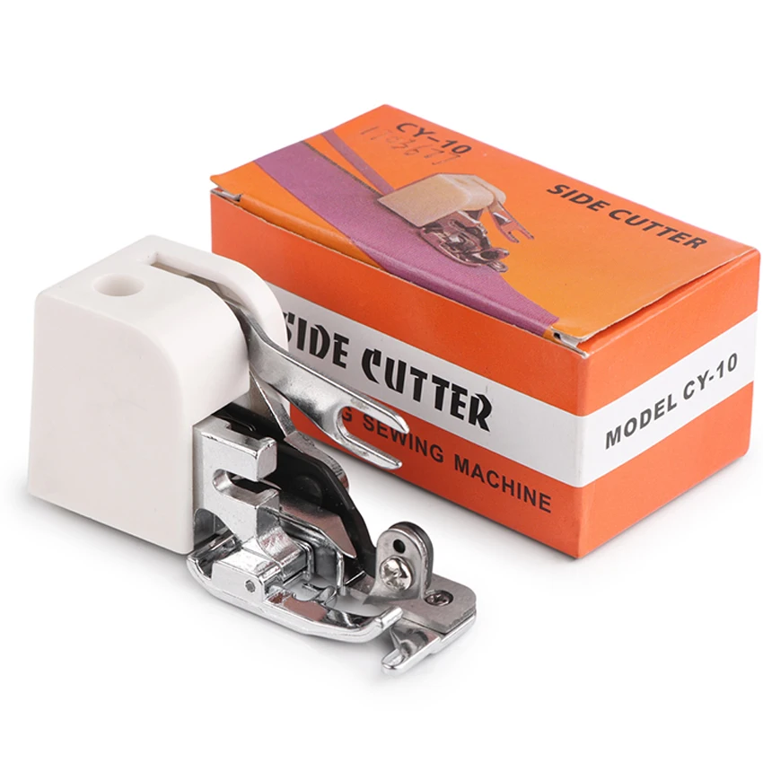 

LEAGUE Side Cutter Overlock Sewing Machine Presser Foot Feet Attachment For All Low Shank Singer Janome BrotherCY-10