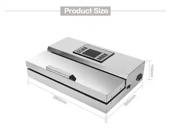 ITOP 110V/220V Household Food Vacuum Sealer Packaging Machine Film Sealer Vacuum Packer With Packing bags