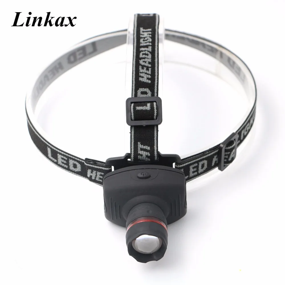 

800 Lumens Mini Headlight Headlamp 3 Mode High/Low/Flash LED Light-Weight Head Light Lamp Torch Lantern AAA For Outdoor Camping