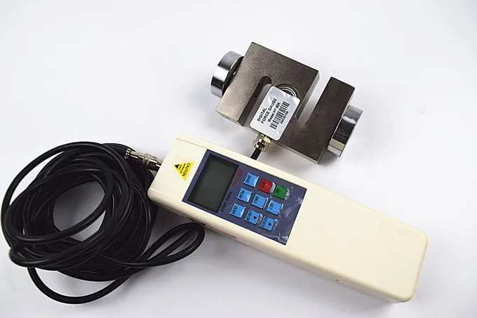 

Hand held force gauge HF-5000N Push Pull Force Gauge Dynamometer With RS232