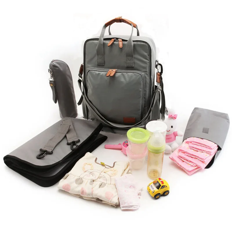 

Large-capacity multi-function Mummy bag fashion pregnant mother and baby out of the maternity mother backpack bottle bag