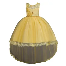 Baby Girl Christmas Gown Toddler Girls Princess Dress 10th Birthday Outfits Children Kids Party Wear Dress Girl Formal Vestido new princess dress of girl kids embroidery dress flower girl toddler elegant dress vestido infantil formal party dress gold