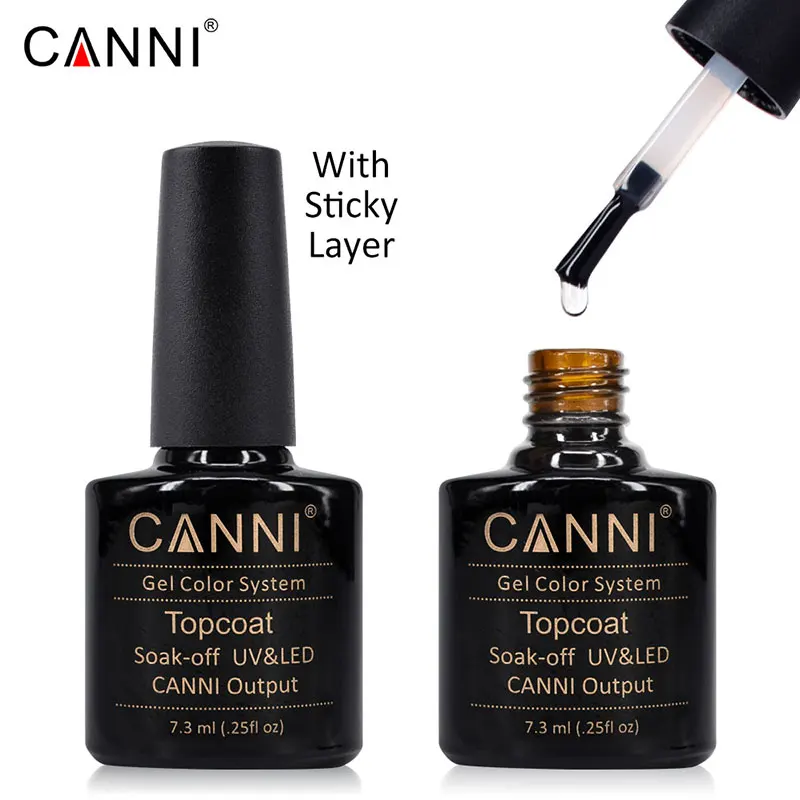 Cheap Price 40601 CANNI 7.3ml No Layer Stick Top Coat Shining non