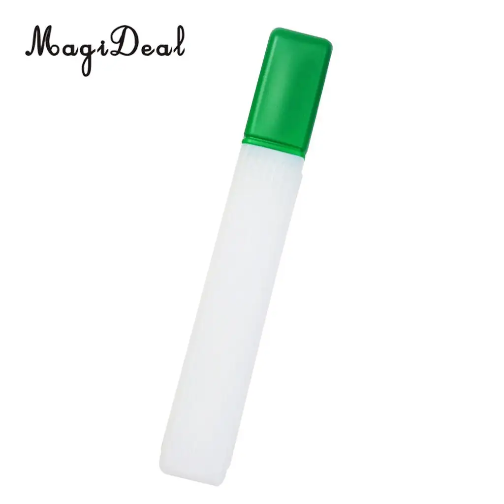 41x6cm Plastic Clear Knitting Needle Crochet Hook Tube Case Holder Storage Case 