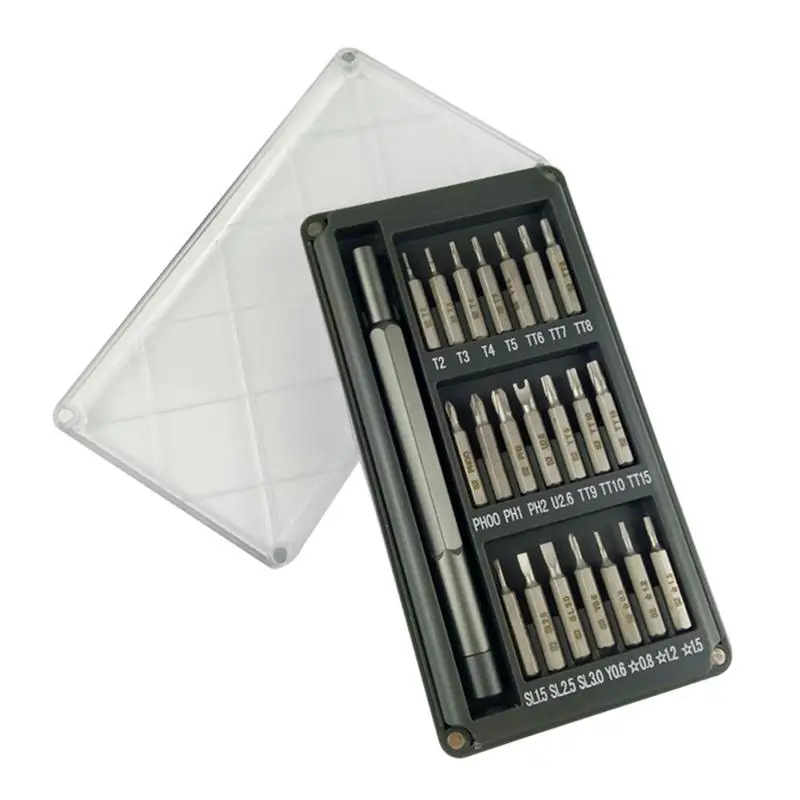 

22-In-1 Multi Function Screwdriver Kit Precision Magnetic Bits Repair Maintain Fix Hand Tools For Home Work Cellphone Tablet PC