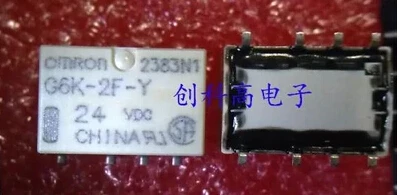 Горячая новинка OMRON G6K-2F-Y-24VDC G6K-2F-Y-24 24VDC G6K2FY24VDC G6K2FY G6K-2F-Y G6K 2F DC24V 24V SOP8 Бесплатная