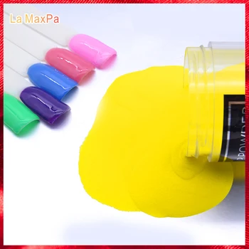 

LaMaxPa organic dipping powder for nail 40gram nail dipping powder kit base coat quickly air dry color powder nail art salon