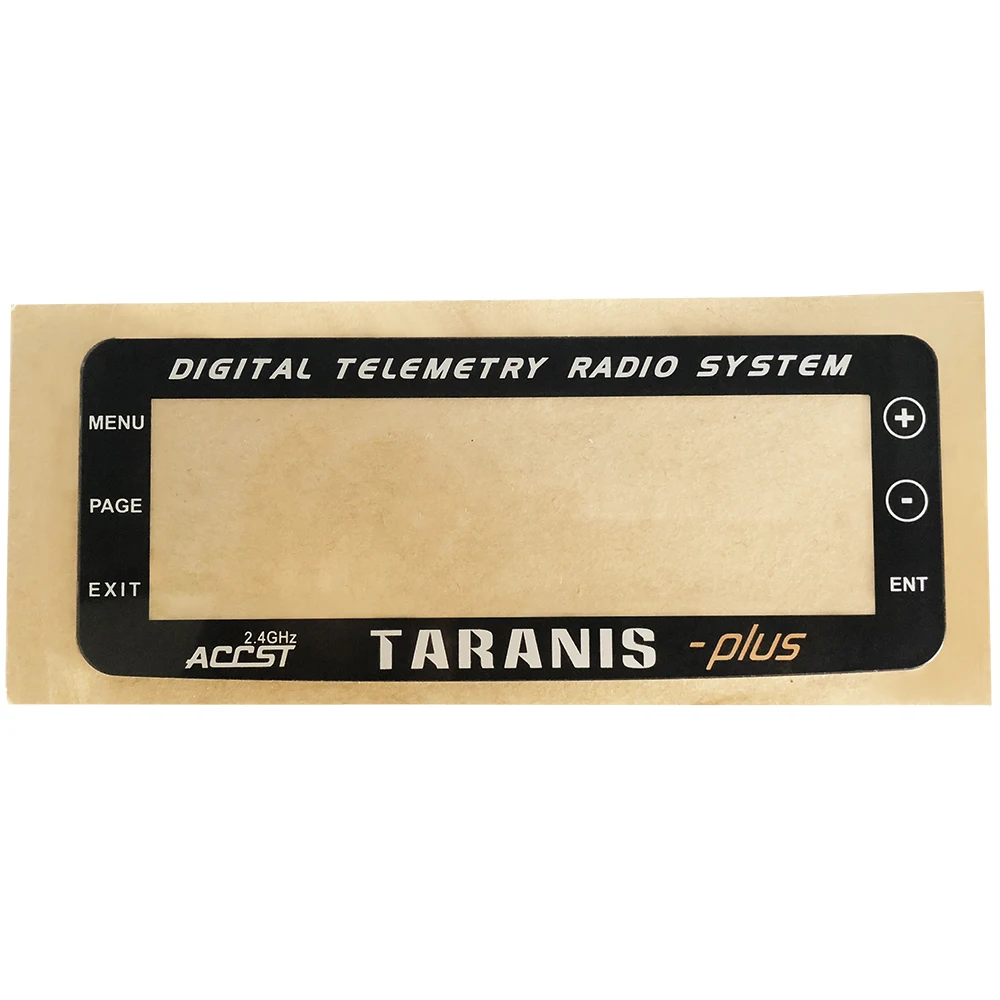 

Frsky original Taranis transmitter X9D plus LCD Protective plastic Sheet For RC radio