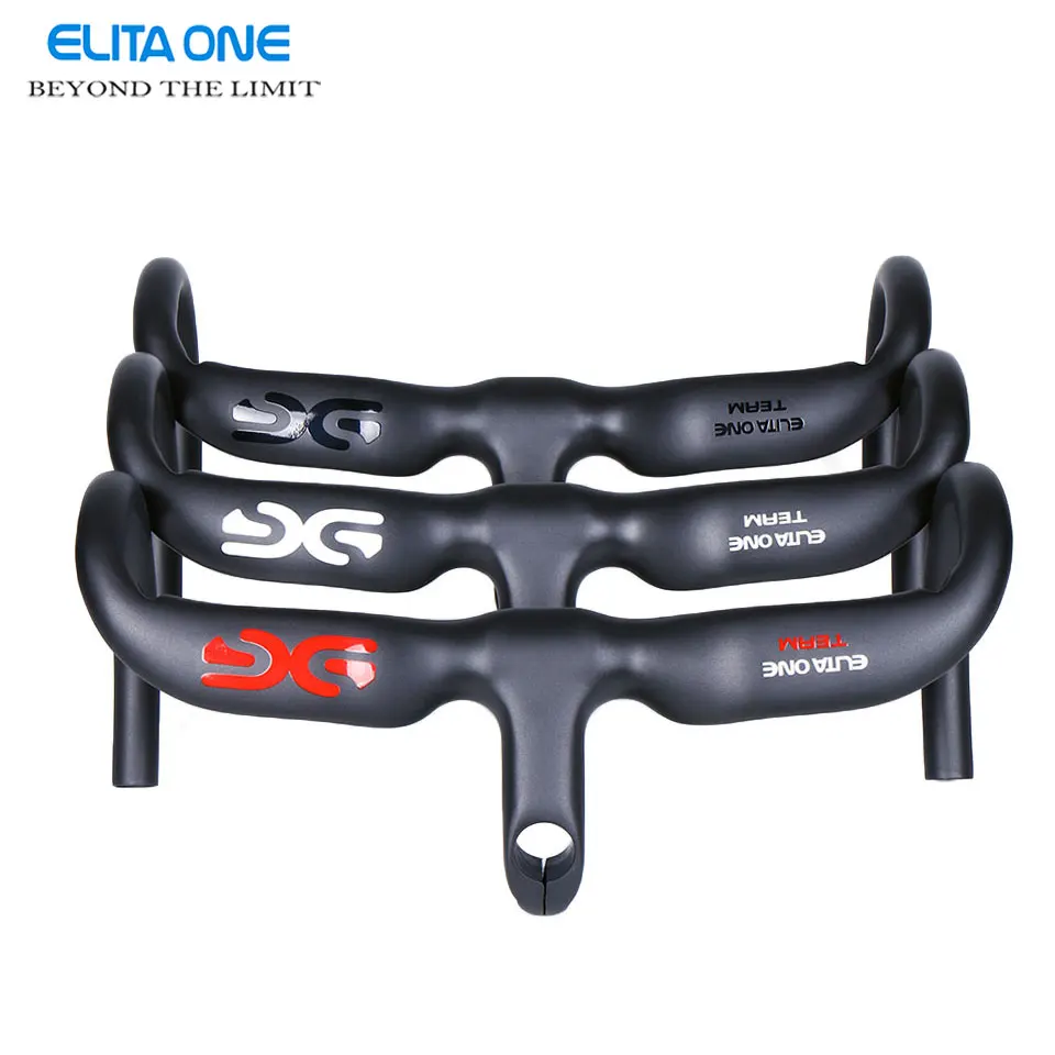 Elitaone Integrated Road Bicycle Handlebar UD Full Carbon Fiber