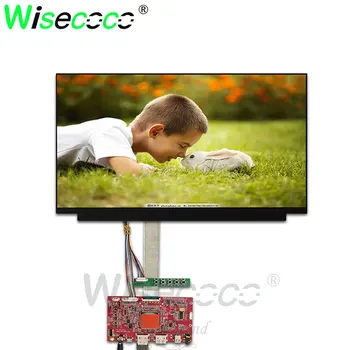 

wisecoco Laptop 15.6" NV156QUM-N32 QUD 3840X2160 NV156QUM N32 Glossy 40Pin LED Screen LCD Display Replacement with hdmi DP Board