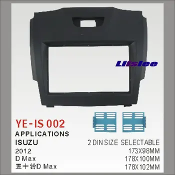

For Isuzu D Max D-Max 2002-2012 Aftermarket Radio Dash Board Kit 2 DIN ABS Plastic Fascias Car Audio Panel Frame Fascia